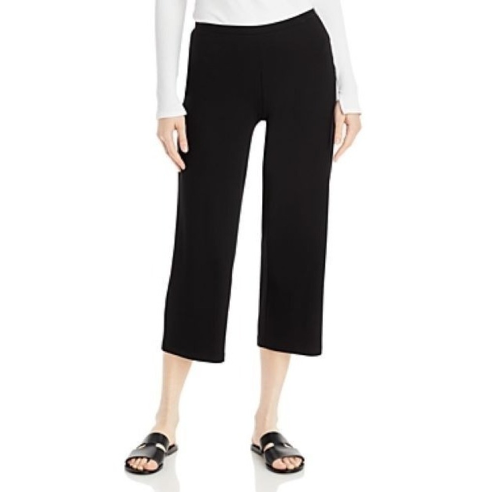 Eileen Fisher Straight Cropped Pants Women's Stretch Loungewear - Medium NWT